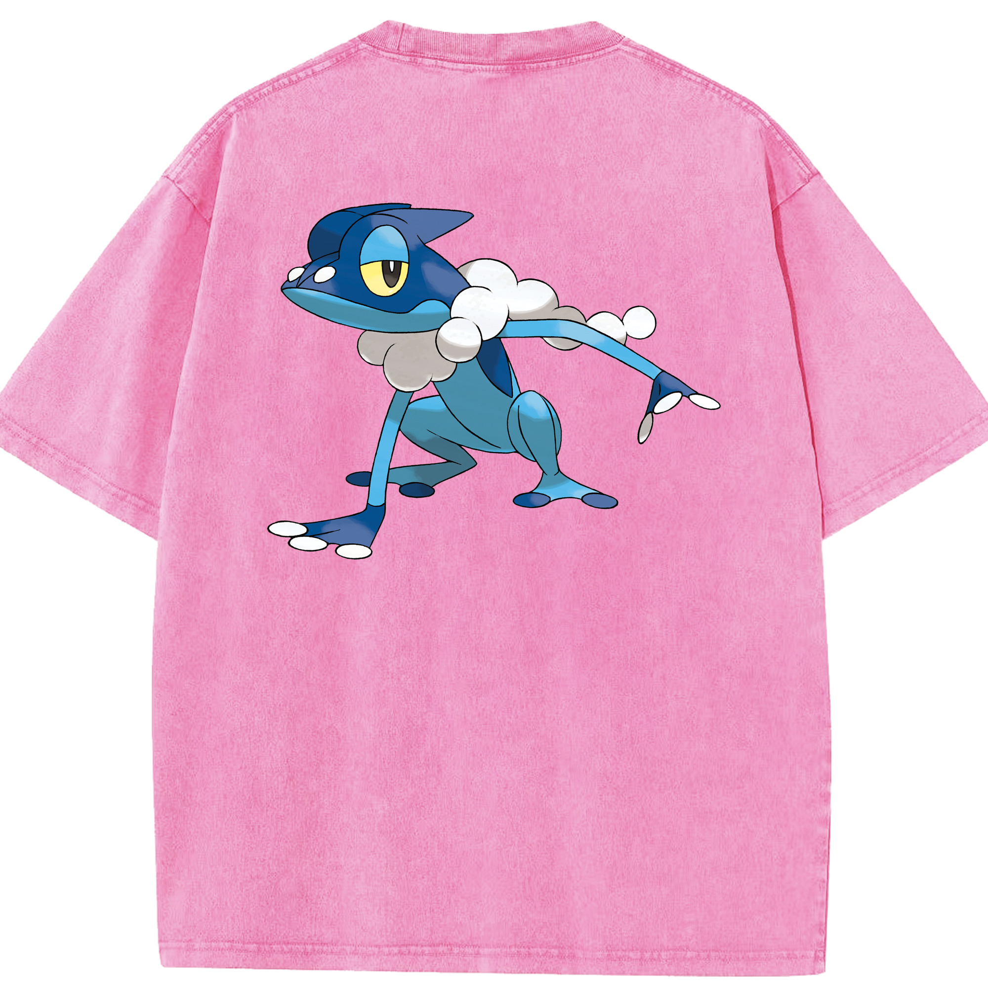 （画像用） ポケットモンスター Pokémon 綿100% ヴィンテージ風 半袖Tシャツ（背面プリント）